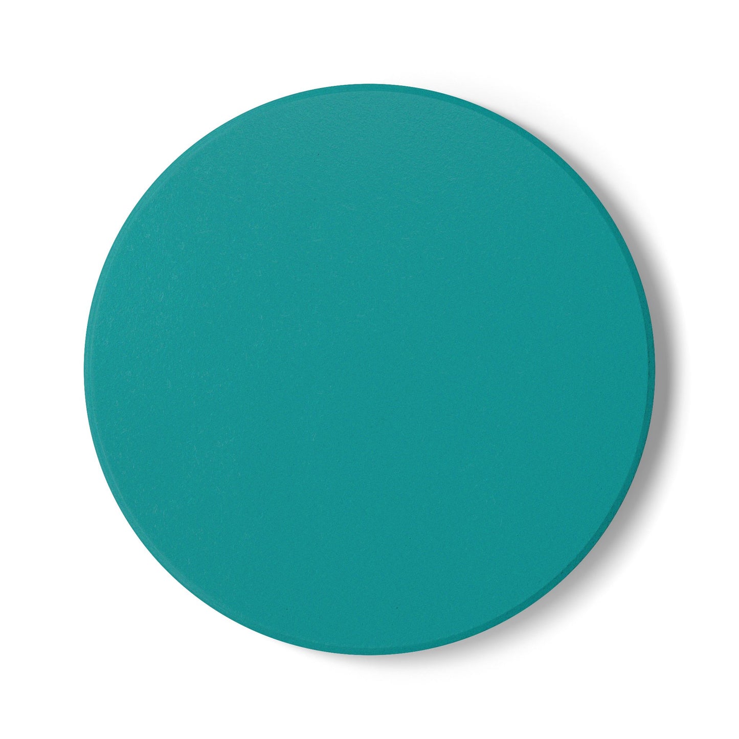 Deep Aqua Ceramic Coaster Round or Square | Coordinated Collection