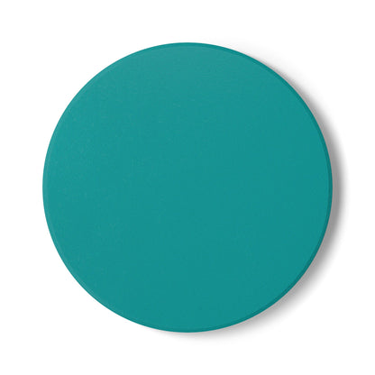 Deep Aqua Ceramic Coaster Round or Square | Coordinated Collection