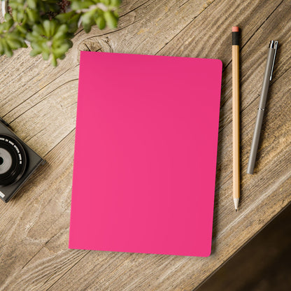 Pink Color Coordinated Collection A5 Lined Journal