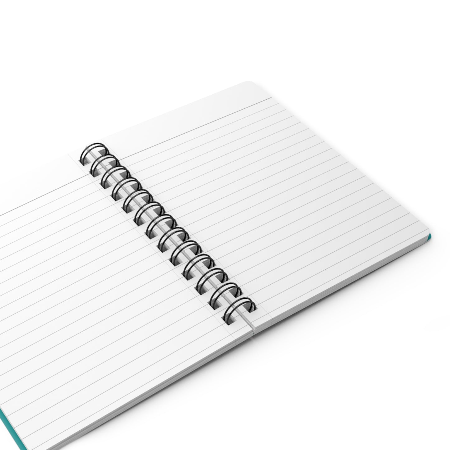 Deep Aqua Spiral Lined Notebook 150 Page Journal | Coordinated Collection