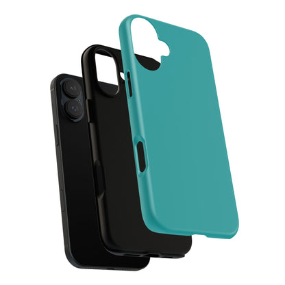Deep Aqua Tough Cell Phone Case Matte or Glossy Protective Case iPhone Samsung