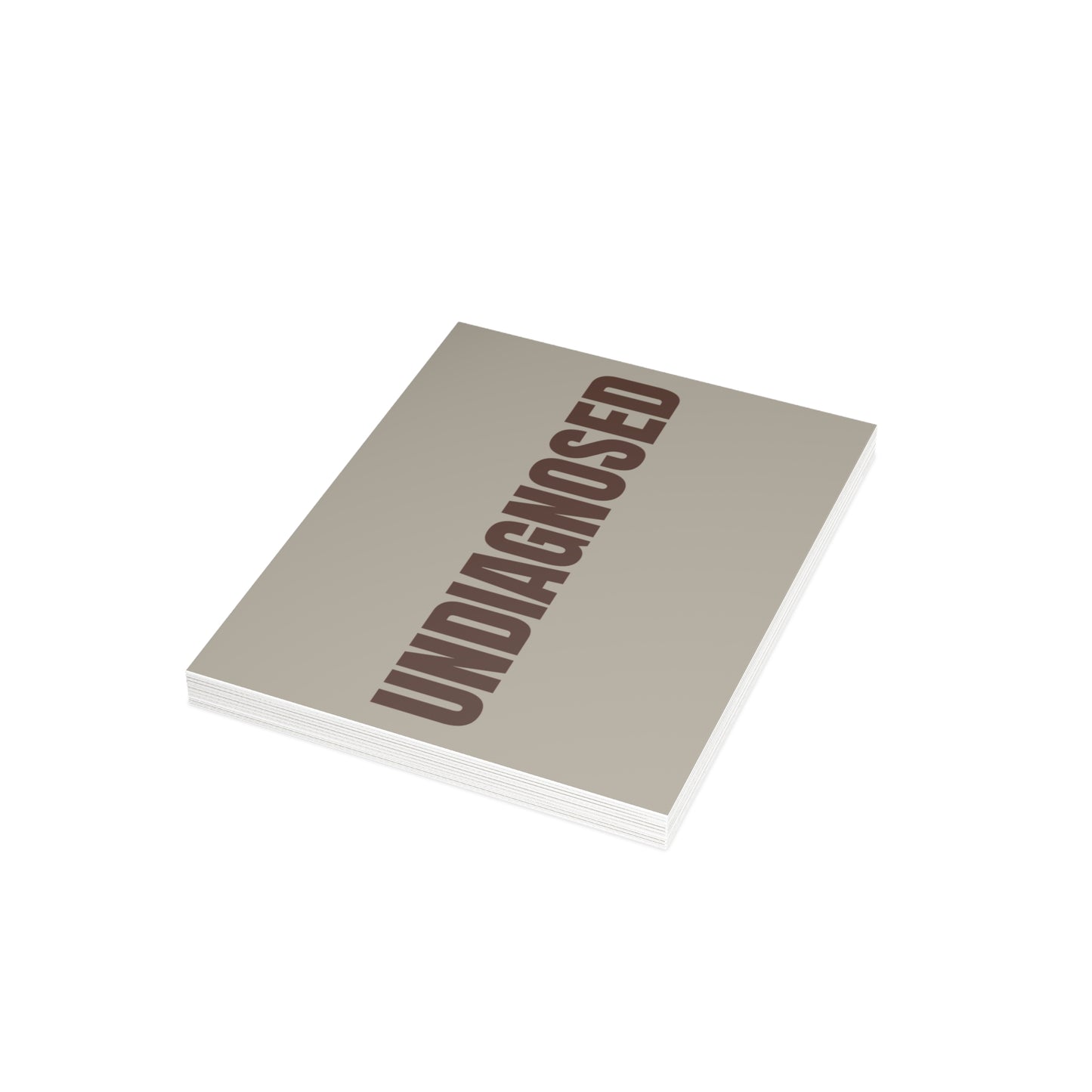 Warm Stone Postcard Set Pack of 10, 30 or 50 w/ Envelopes | Coordinated Collection