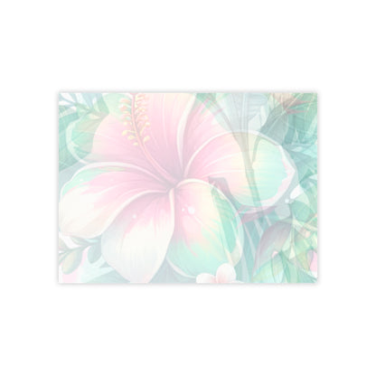 Paradise in Full Bloom Sticky Notes Tropical Floral Post It Notes (7 Sizes)