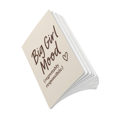 Latte Cream Big Girl Mood A5 Lined Journal