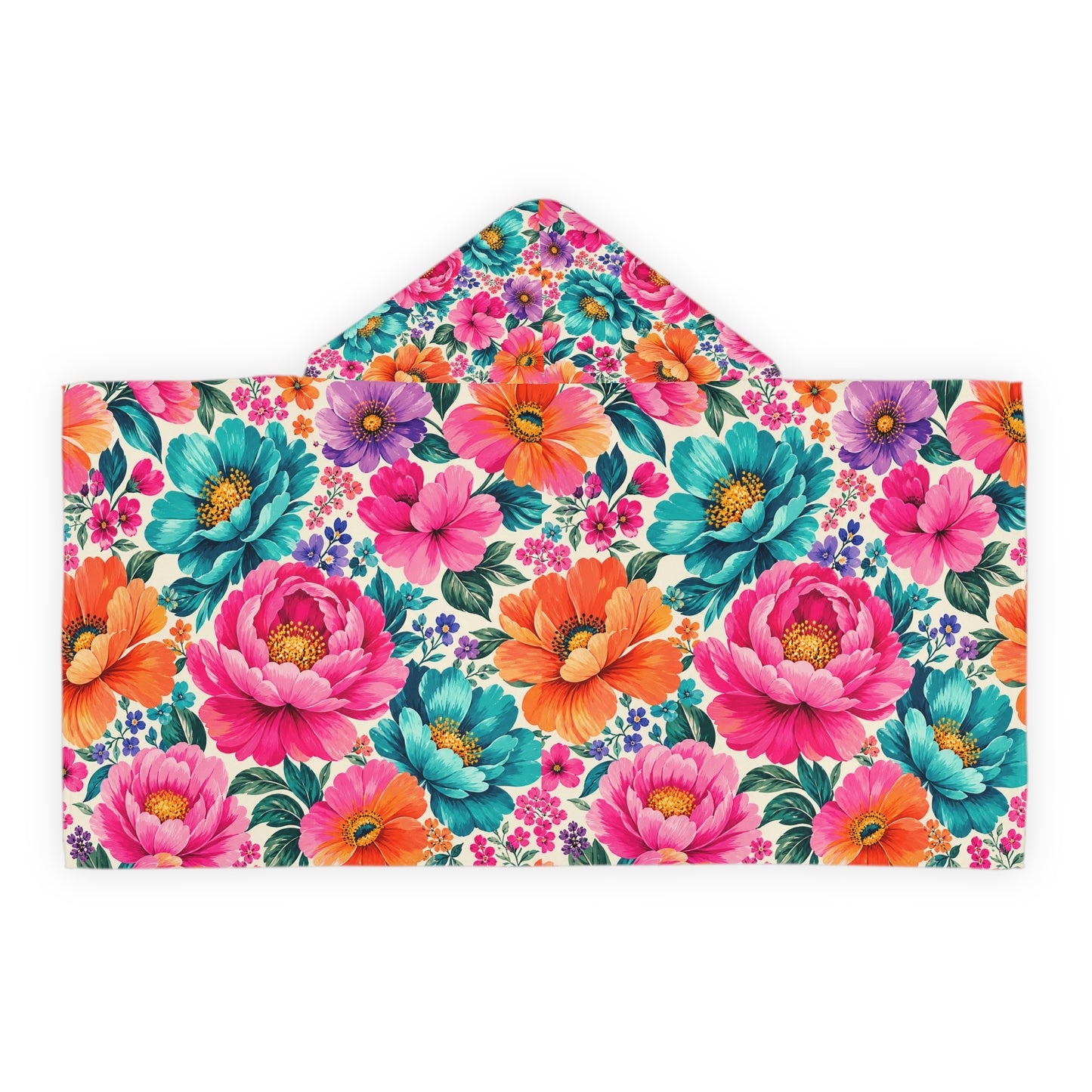 Dreamy Floral Baby/Kid Hooded Towel Floral Bath Towel