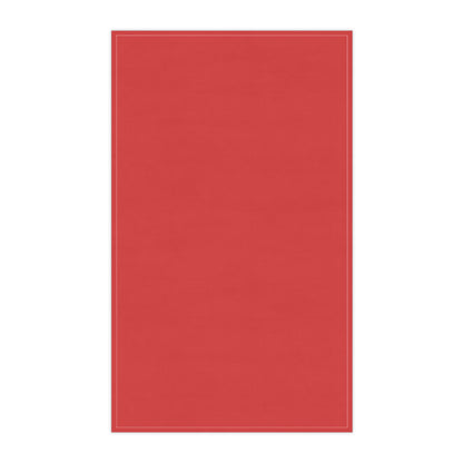 True Red Cotton Twill Tea Towel 18 x 30