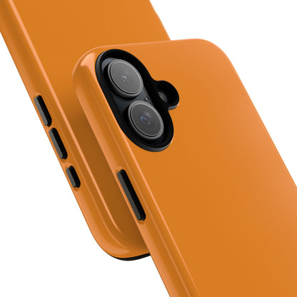Tangerine Tough Cell Phone Case Matte or Glossy Protective Case iPhone Samsung