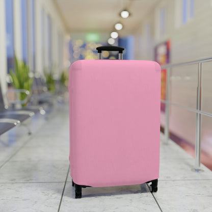 Light Pink Luggage Cover Travel Suitcase Cover Protective Stretch Cover