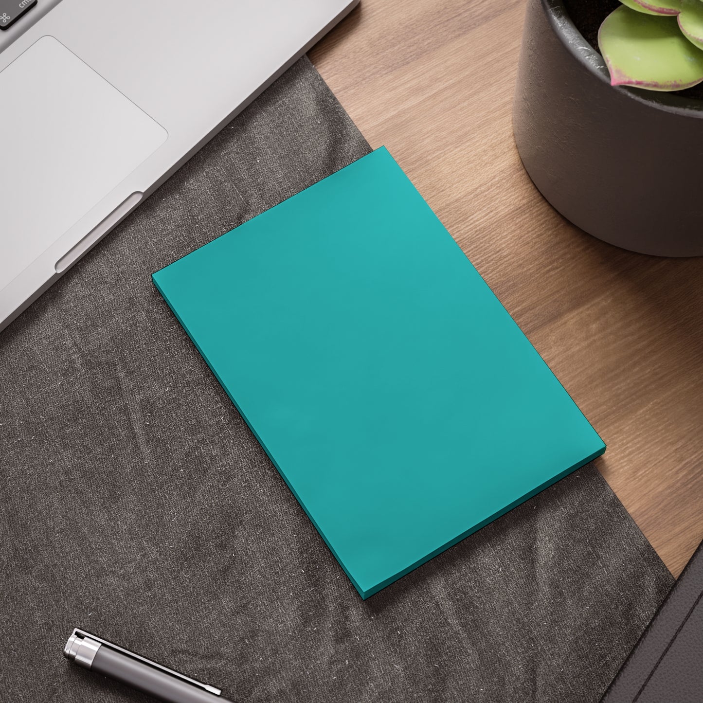 Deep Aqua Post It Notes Coordinated Color Collection