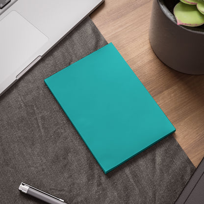 Deep Aqua Post It Notes Coordinated Color Collection