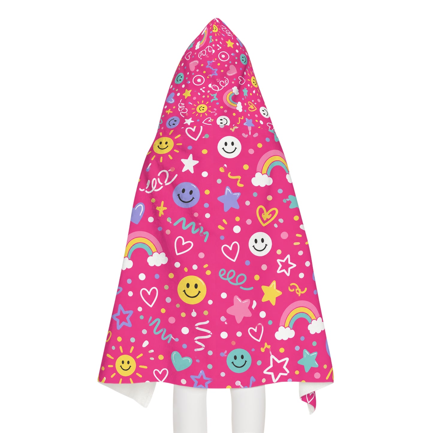 Pink Pop Baby/Kid Hooded Towel Pink Bath Towel
