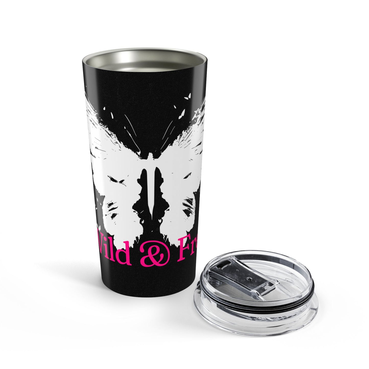 Wild & Free Butterfly 20 oz Tumbler