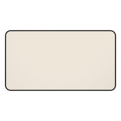 Latte Cream Desk Mat Color Coordinated Collection (12x18, 12x22, 16x32)