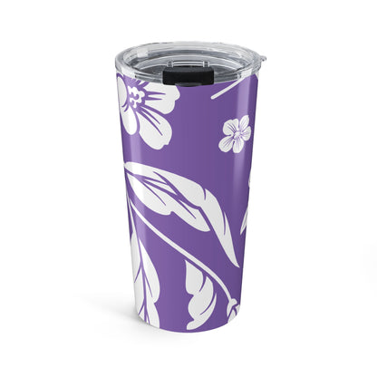 Purple Floral 20oz Stainless Steel Tumbler | Coordinated Collection