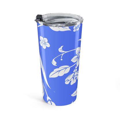 Periwinkle Floral 20oz Stainless Steel Tumbler | Coordinated Collection