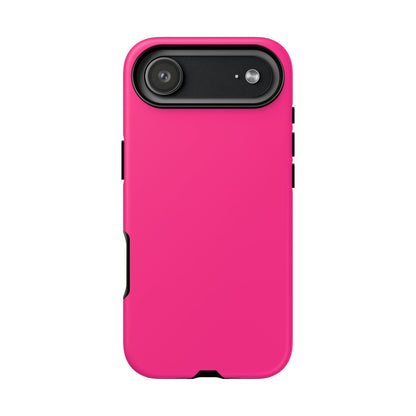 Pink Tough Cell Phone Case Matte or Glossy Protective Case iPhone Samsung