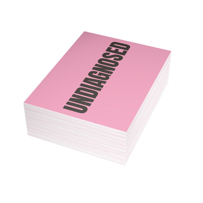 Light Pink Postcard Set Pack of 10, 30 or 50 w/ Envelopes | Coordinated Collection