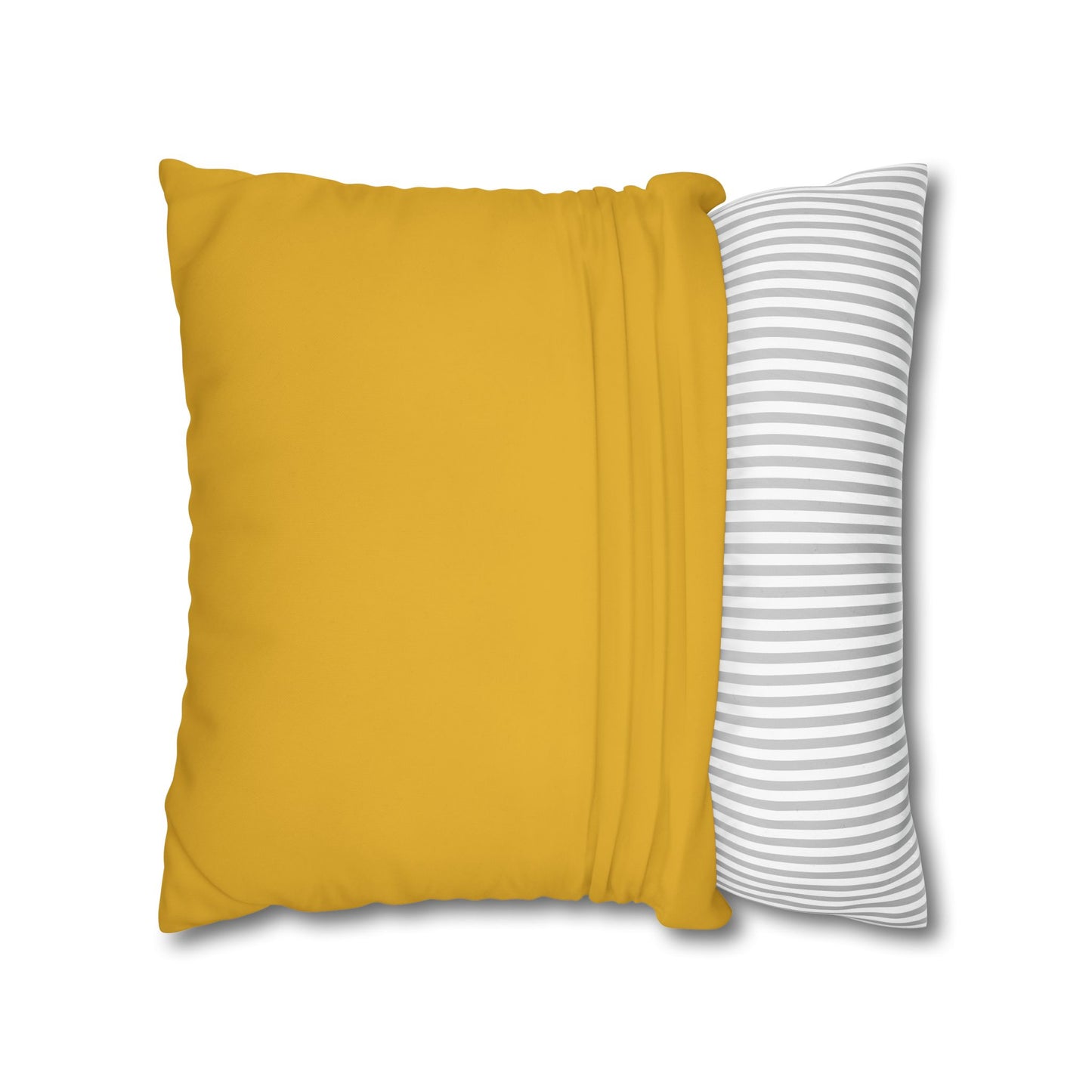 Honey Yellow Canvas Pillow Cover 20x20