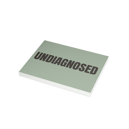 Sage Postcard Set Pack of 10, 30 or 50 w/ Envelopes | Coordinated Collection