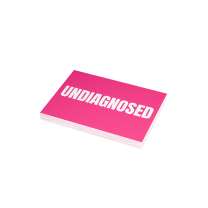 Pink Postcard Set Pack of 10, 30 or 50 w/ Envelopes | Coordinated Collection