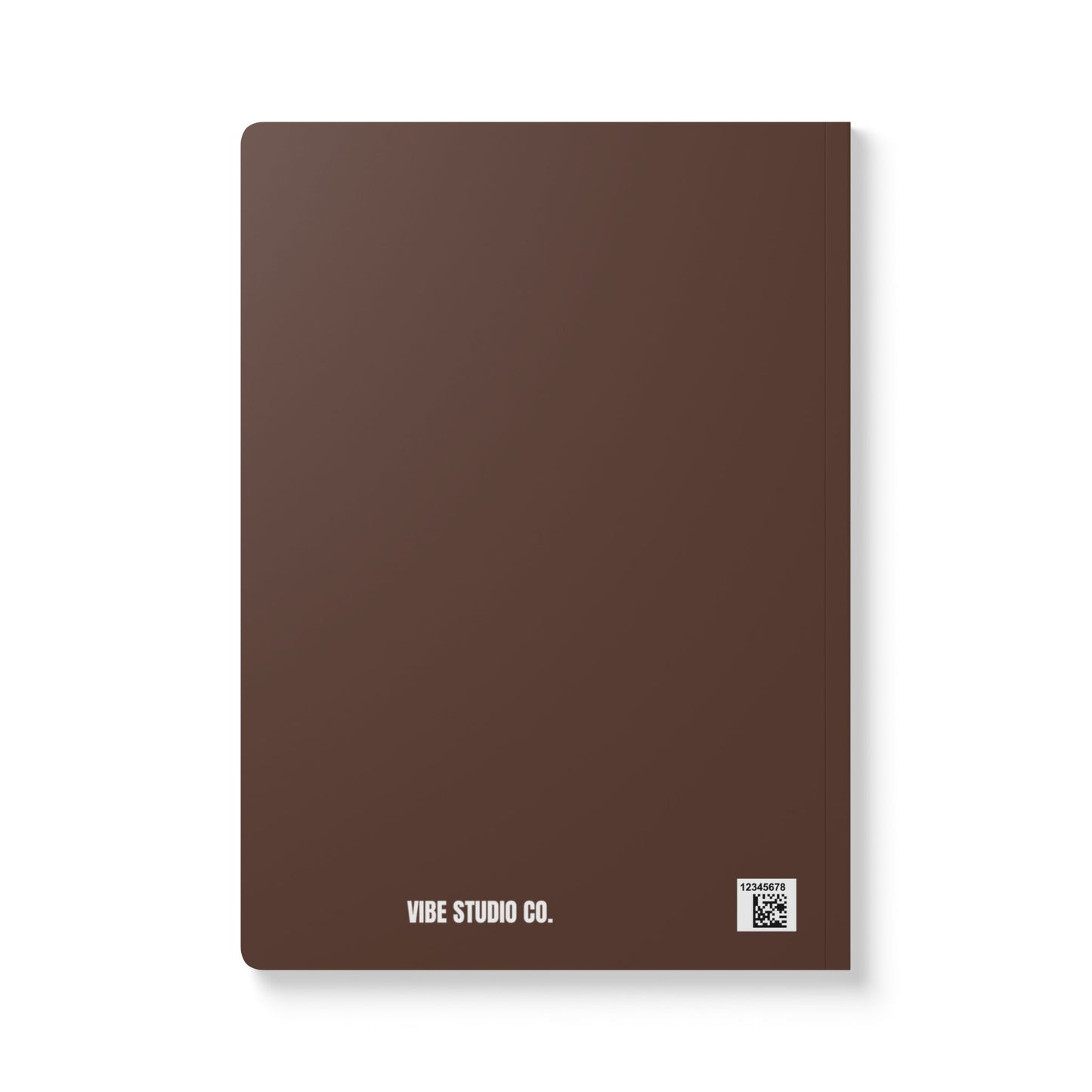 Chocolate Brown Big Girl Mood A5 Lined Journal