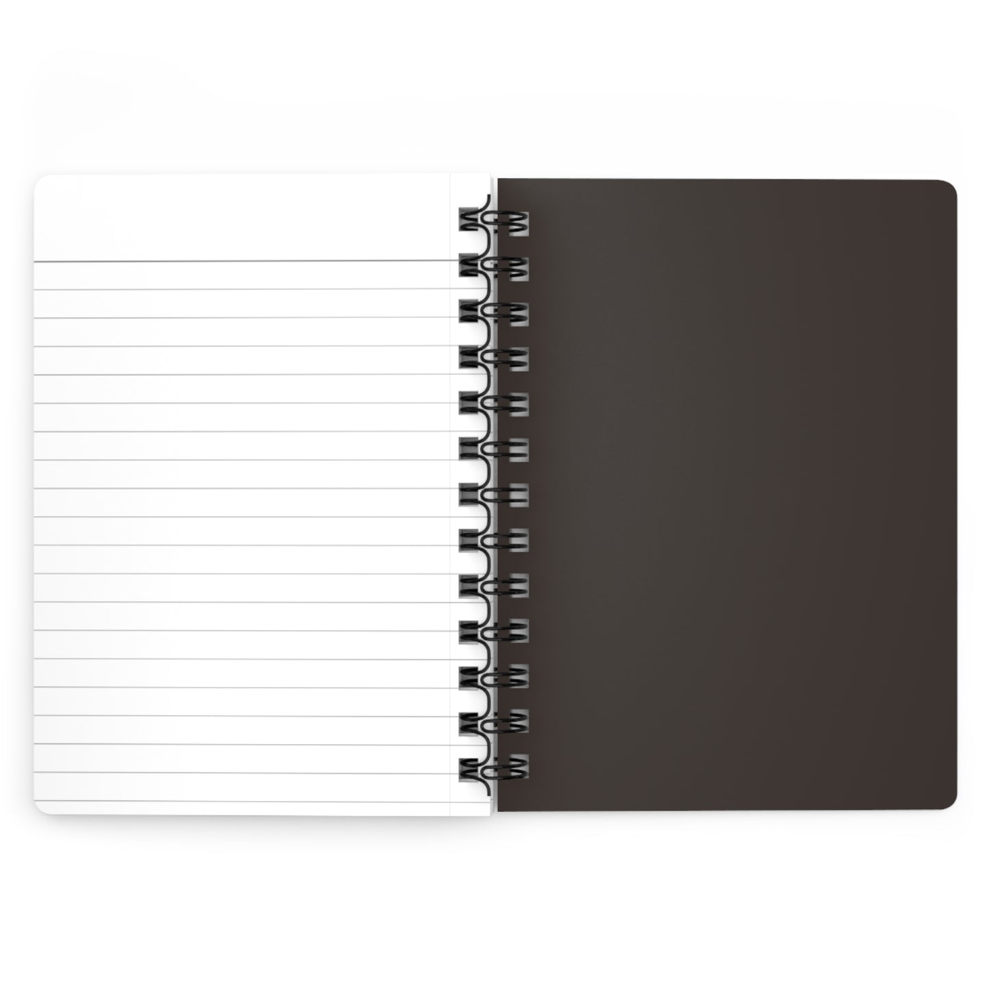 Muted Charcoal Spiral Lined Notebook 150 Page Journal | Coordinated Collection