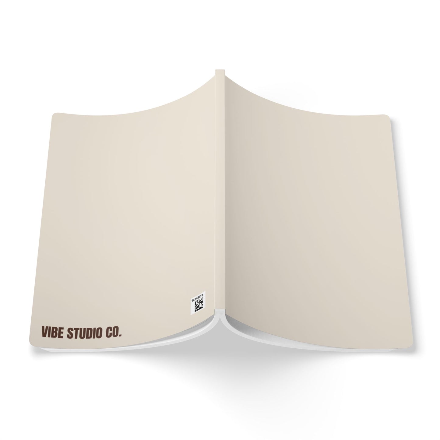 Latte Cream Color Coordinated Collection A5 Lined Journal
