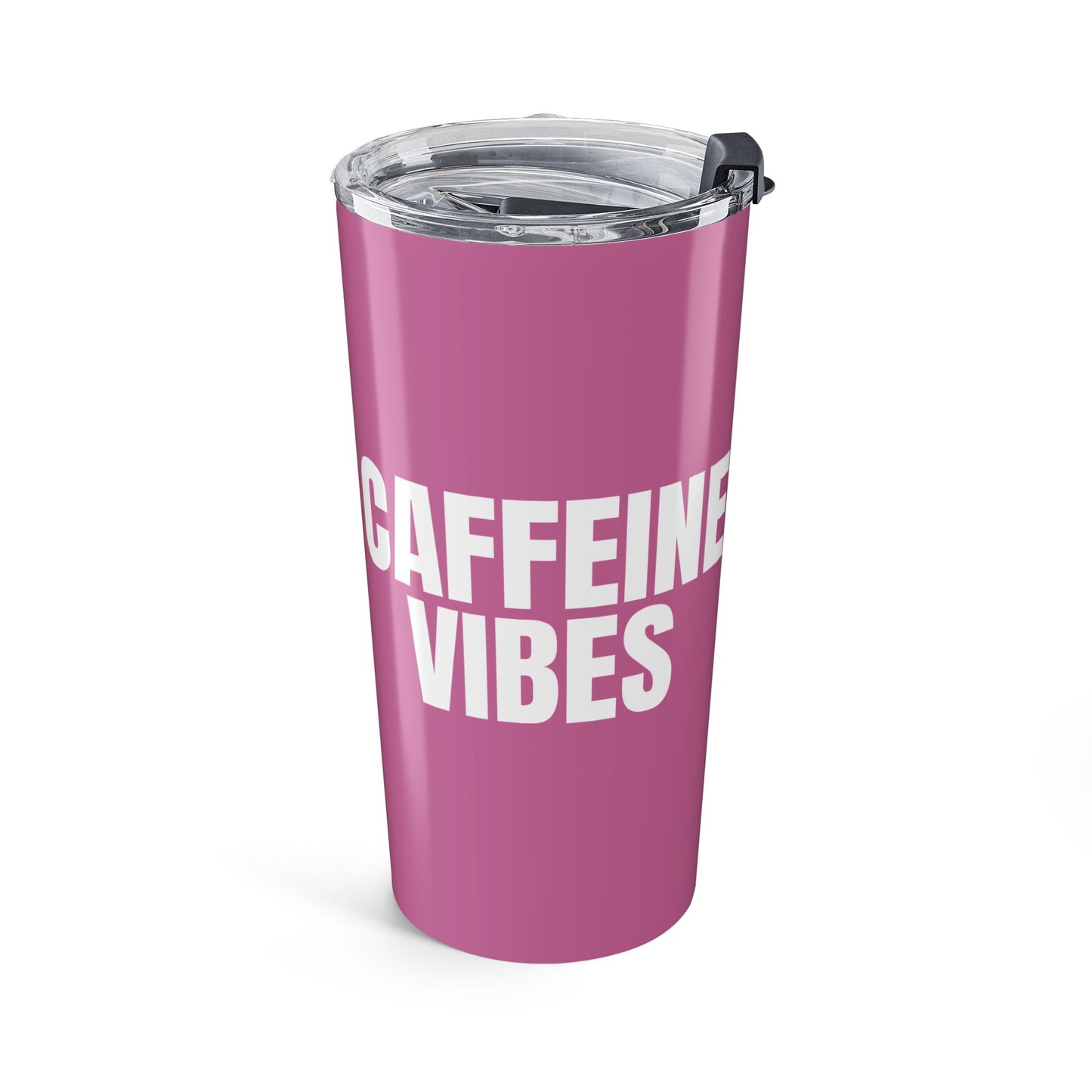 Lilac Wine Caffeine Vibes 20oz Stainless Steel Tumbler | Color Coordinated Collection