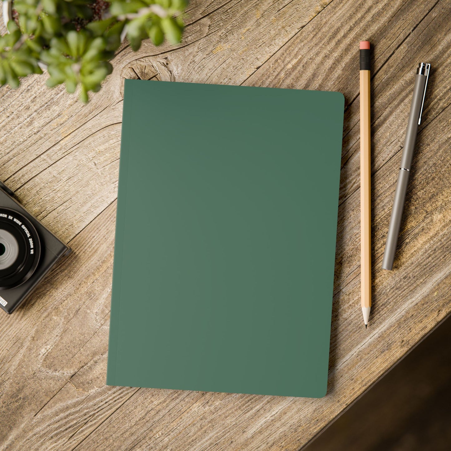 Leaf Green Color Coordinated Collection A5 Lined Journal