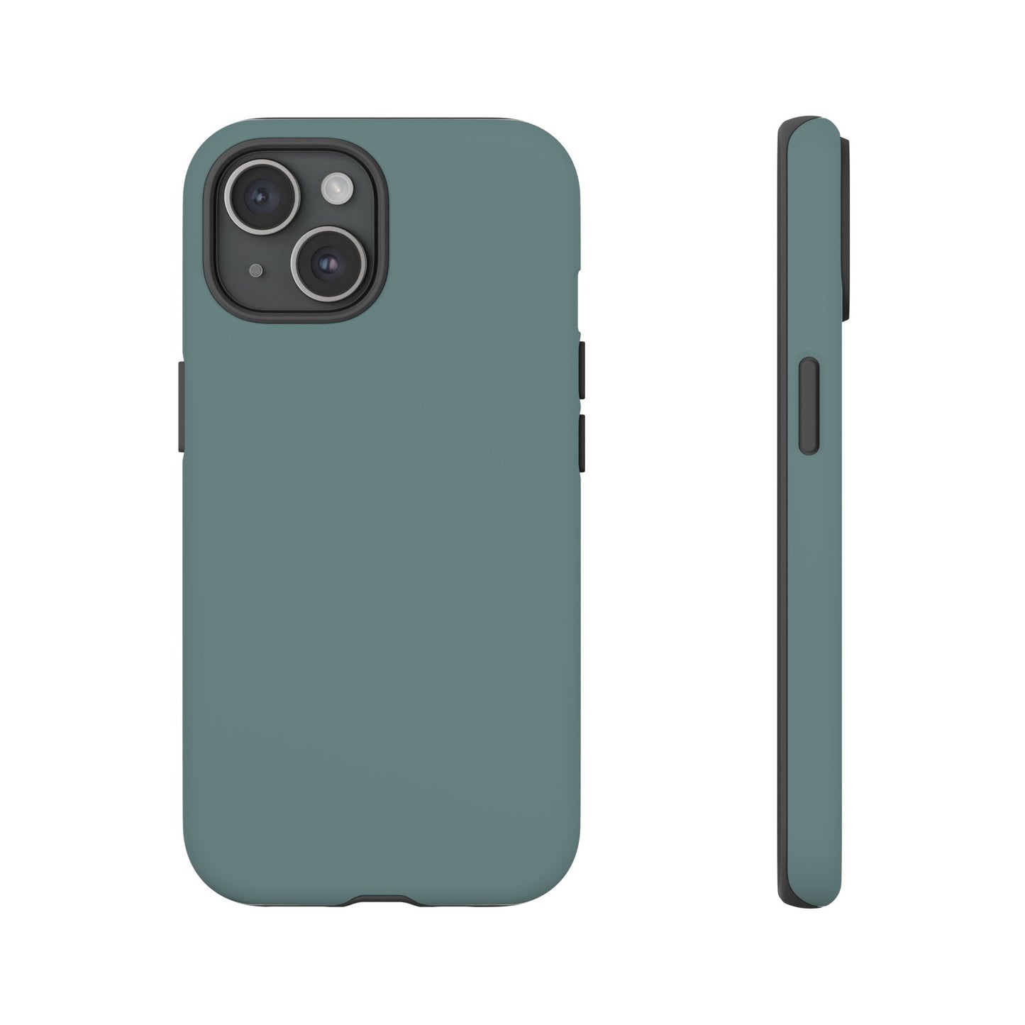 Dusty Blue Tough Cell Phone Case, Matte or Glossy Iphone and Samsung