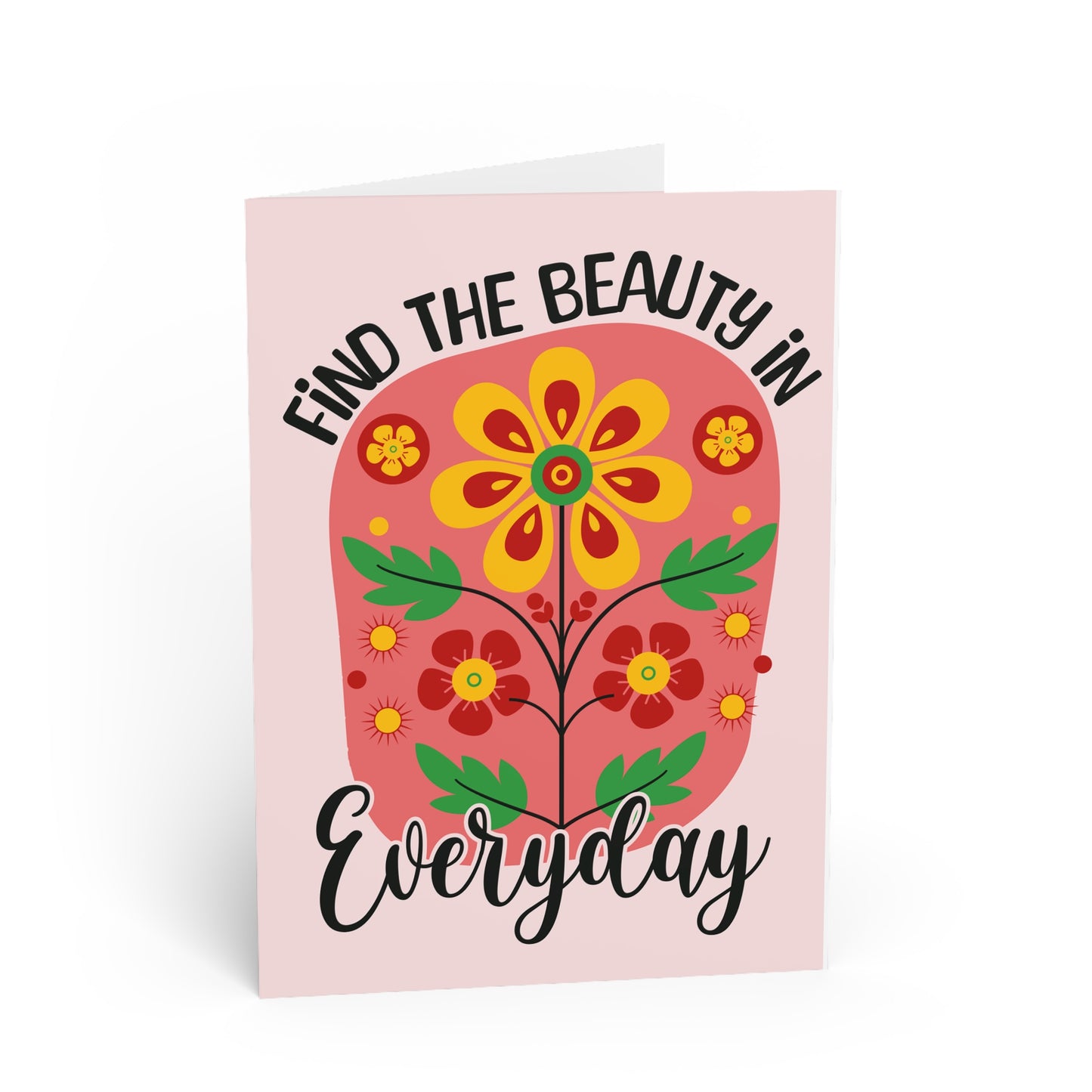 Find The Beauty Everyday Folded Note Card Set | Coordinated Collection
