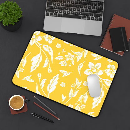 Mango Dreams Floral Desk Pad (12x18, 12x22 or 16x32)