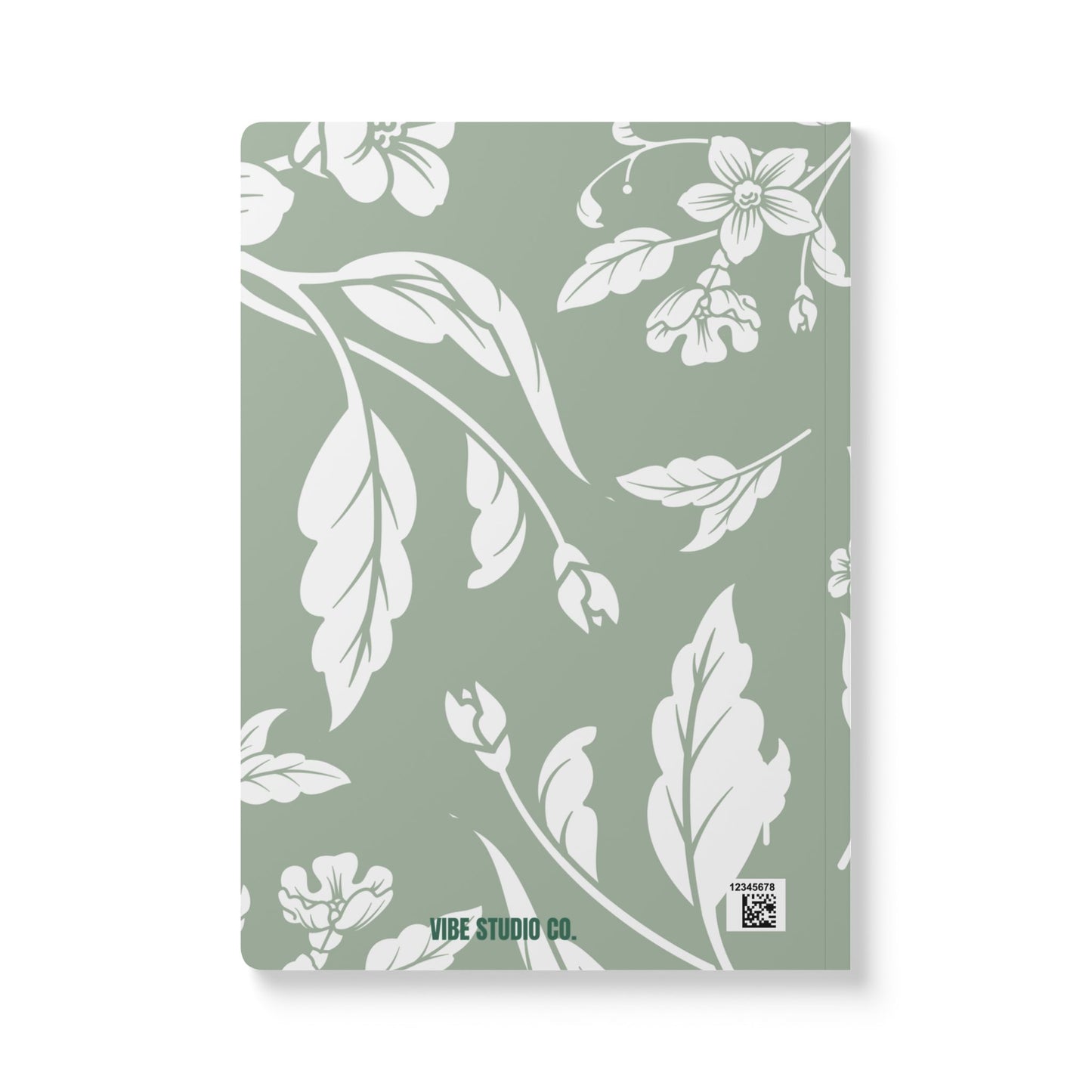 Sage Floral A5 Lined Journal Coordinated Collection