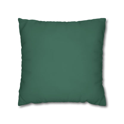 Leaf Green Canvas Pillow Cover 20x20