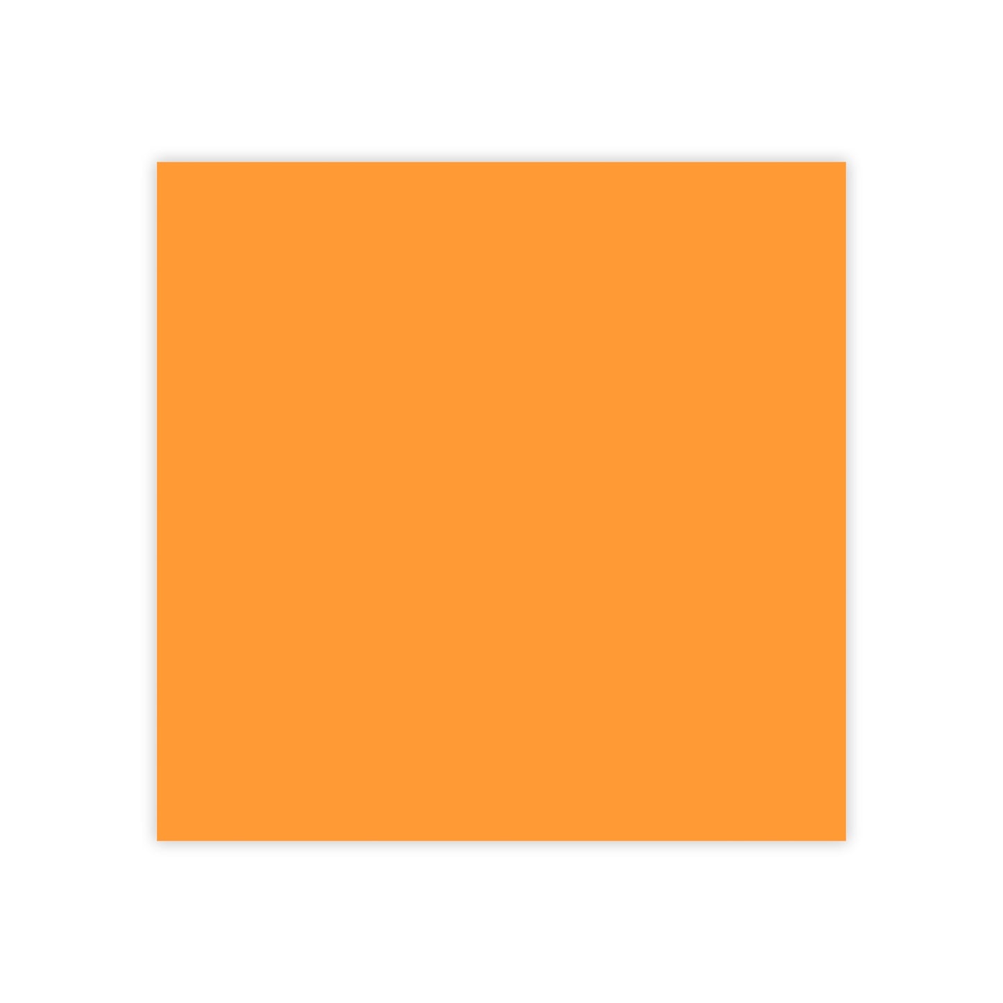 Tangerine Post It Notes Coordinated Color Collection