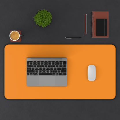 Tangerine Desk Mat Color Coordinated Collection (12x18, 12x22, 16x32)