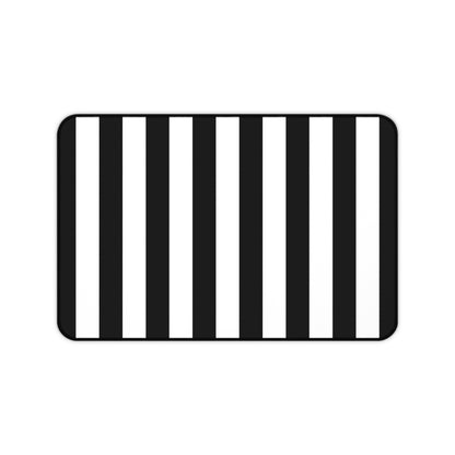 Black Stripe Desk Mat Office Desk Decor (12/18, 12/22, 16/32)