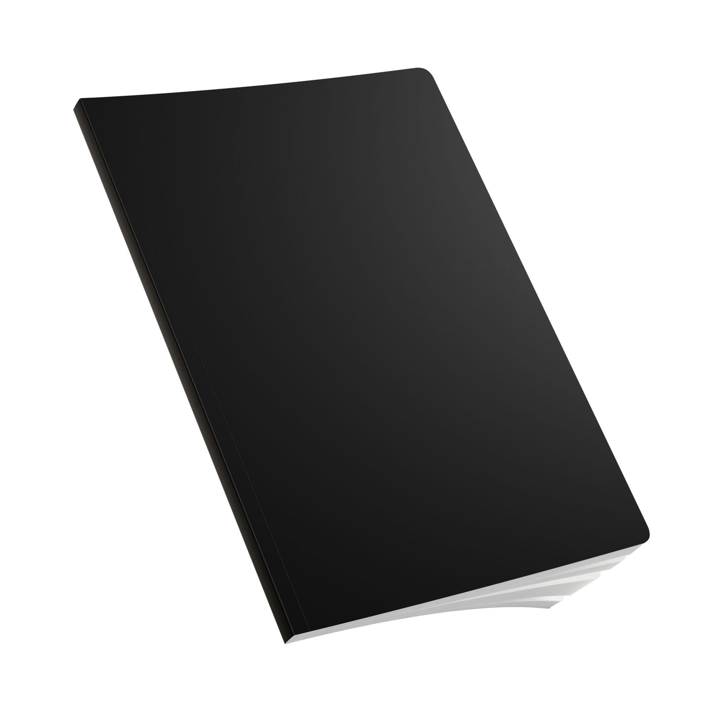 Black Color Coordinated Collection A5 Lined Journal