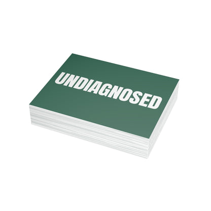 Leaf Green Postcard Set Pack of 10, 30 or 50 w/ Envelopes | Coordinated Collection