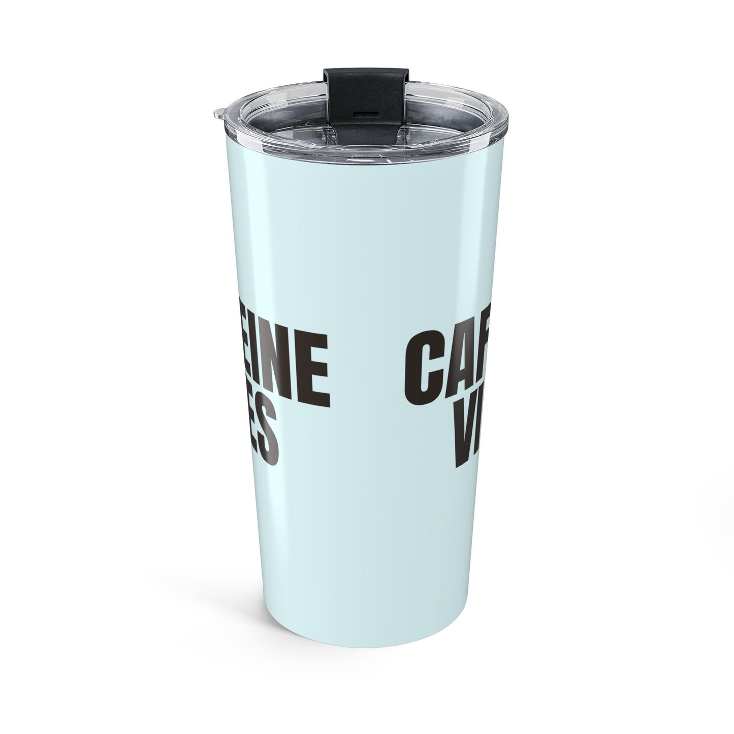 Ocean Blue Caffeine Vibes 20oz Stainless Steel Tumbler | Color Coordinated Collection