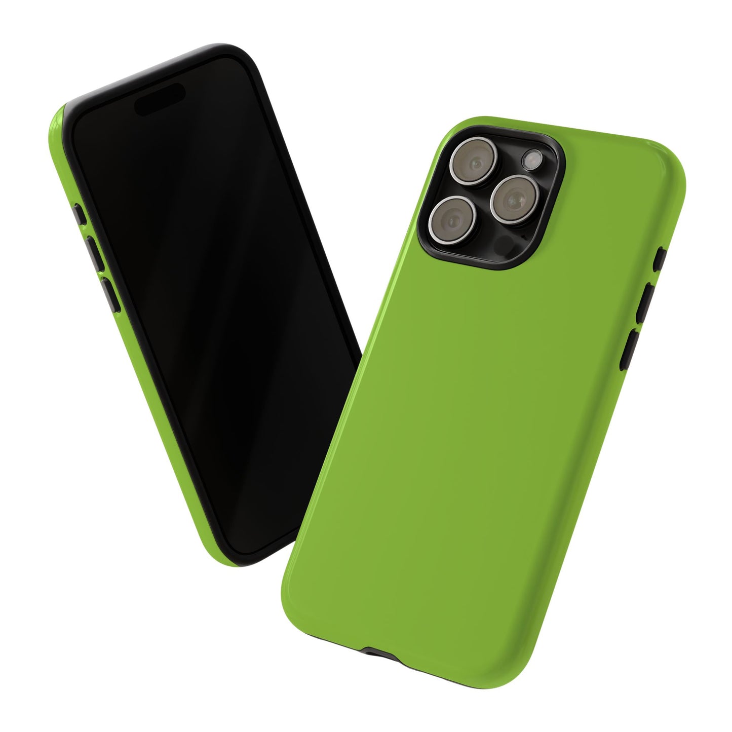 Muted Lime Tough Cell Phone Case Matte or Glossy Protective Case iPhone Samsung