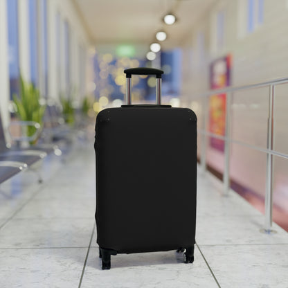 Black Luggage Cover Travel Suitcase Cover Protective Stretch Cover