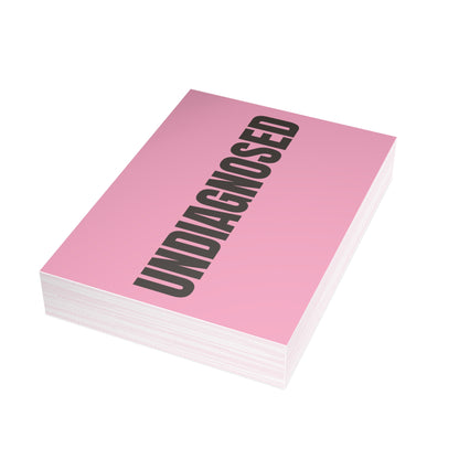 Light Pink Postcard Set Pack of 10, 30 or 50 w/ Envelopes | Coordinated Collection
