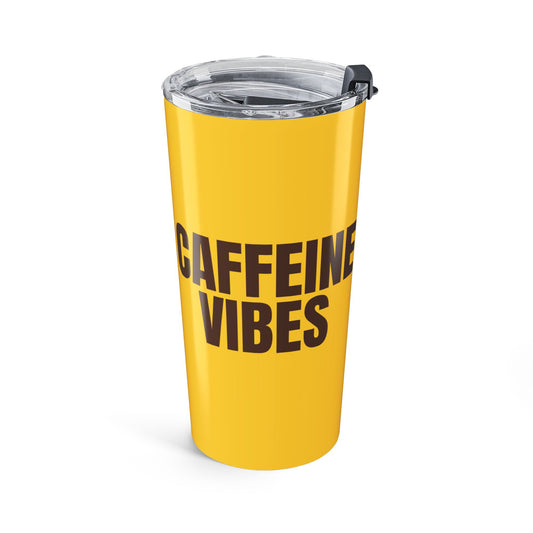 Mango Dreams Caffeine Vibes 20oz Stainless Steel Tumbler | Color Coordinated Collection