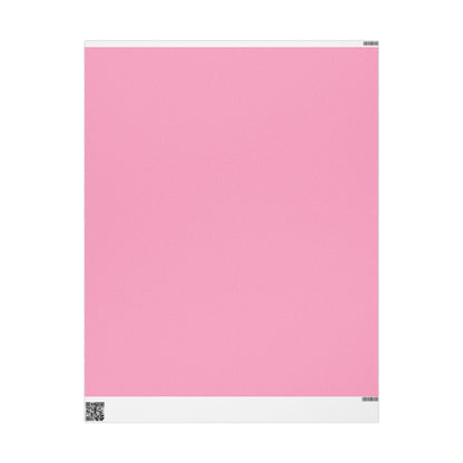 Light Pink Wrapping Paper Matte or Glossy Gift Wrap 3 Sizes Fine Art Paper