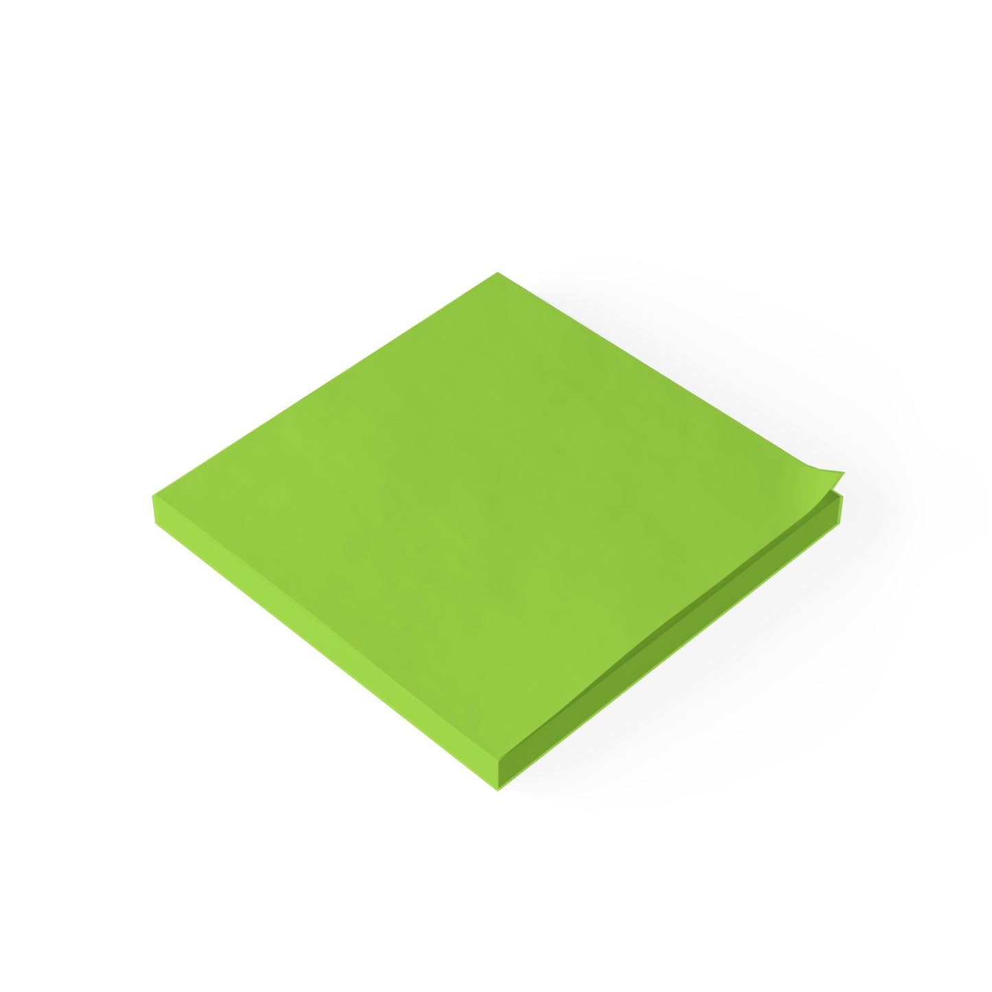 Muted Lime Post It Notes Coordinated Color Collection