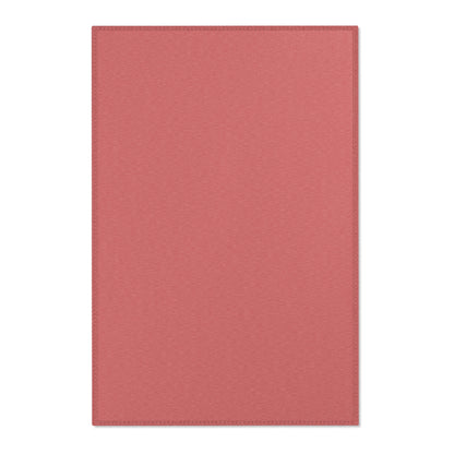 Red Autumns Rug 24 x 36 Solid Color Accent Rug Modern Home Decor