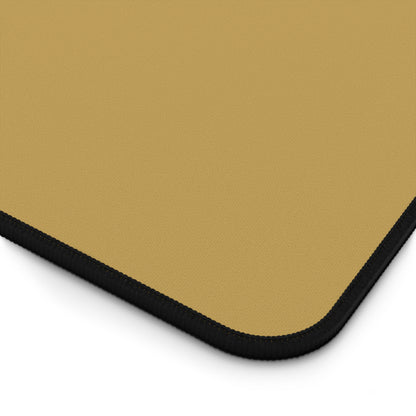 Muted Gold Desk Mat Color Coordinated Collection (12x18, 12x22, 16x32)