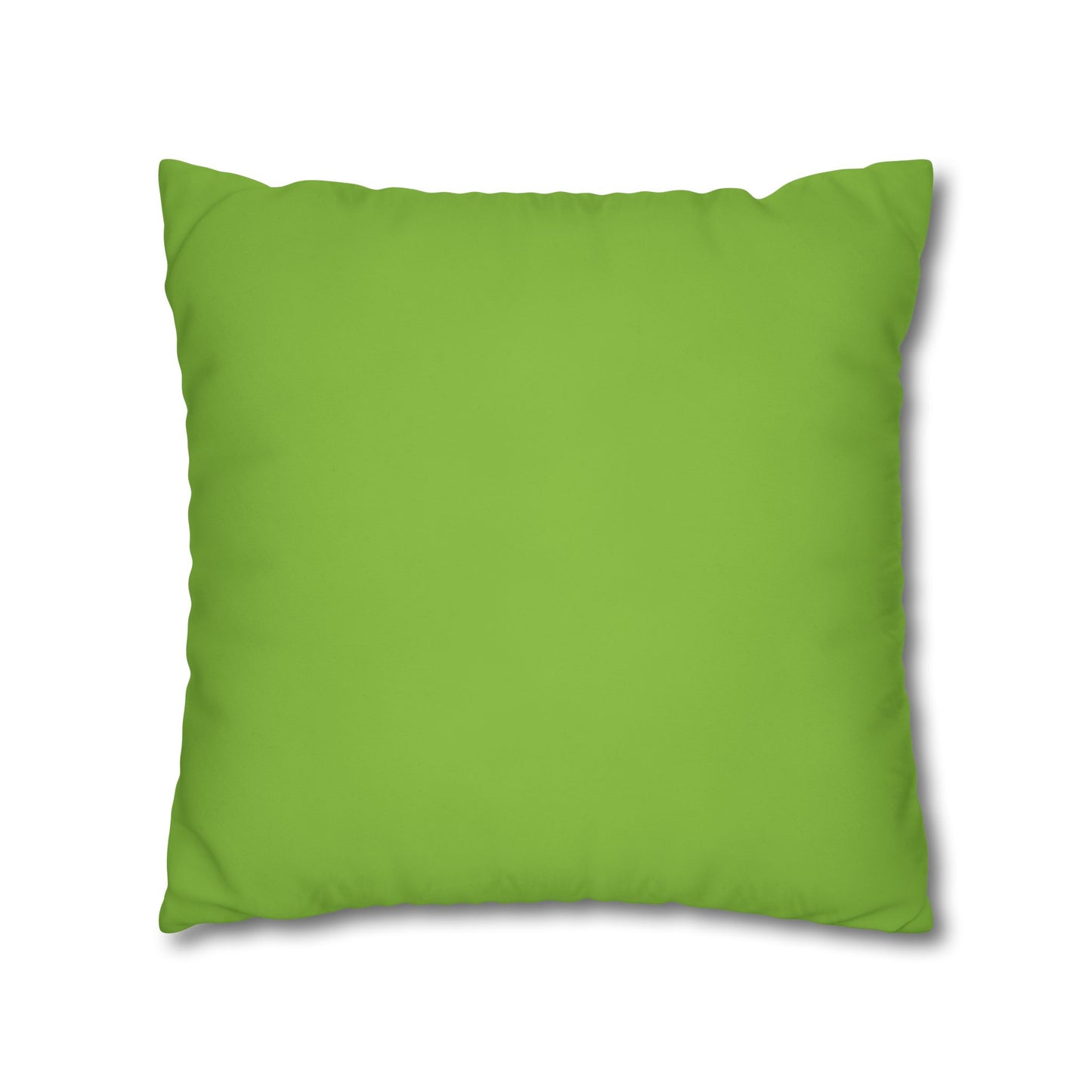 Muted Lime Canvas Pillow Cover 20x20
