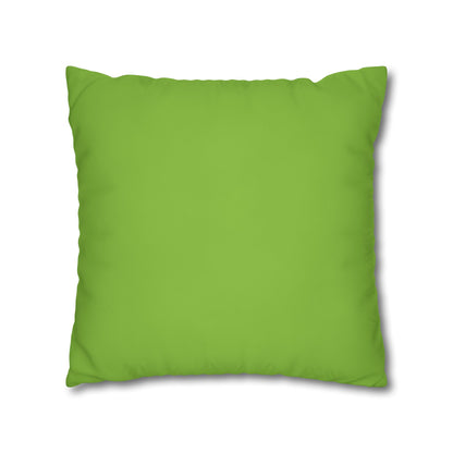 Muted Lime Canvas Pillow Cover 20x20